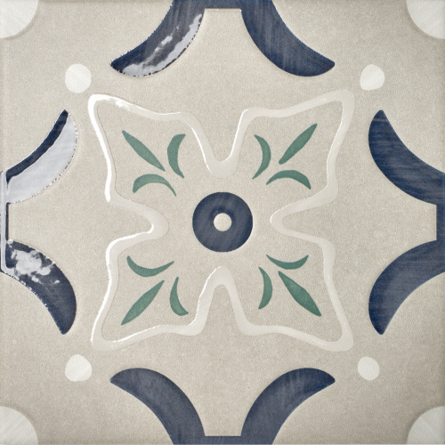 Керамогранит Motto Вельвет Gris Decor 3 20x20 арт. N100189