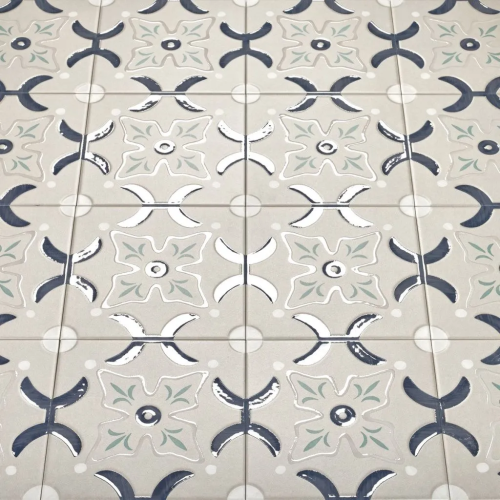 Керамогранит Motto Вельвет Gris Decor 3 20x20 арт. N100189