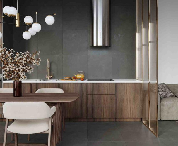 Керамогранит Laparet SG603820R Evolution Gris серый матовый 59,50x59,50