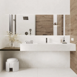 Керамогранит Laparet х9999309675 Soft Cloud Bianco Светло-серый матовый 60х60