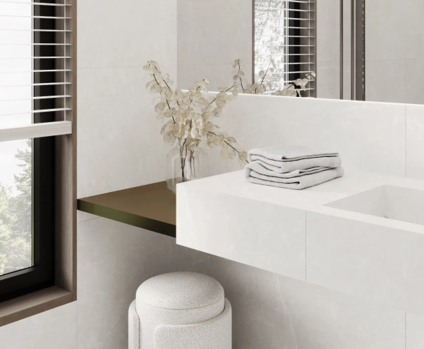 Керамогранит Laparet х9999309675 Soft Cloud Bianco Светло-серый матовый 60х60