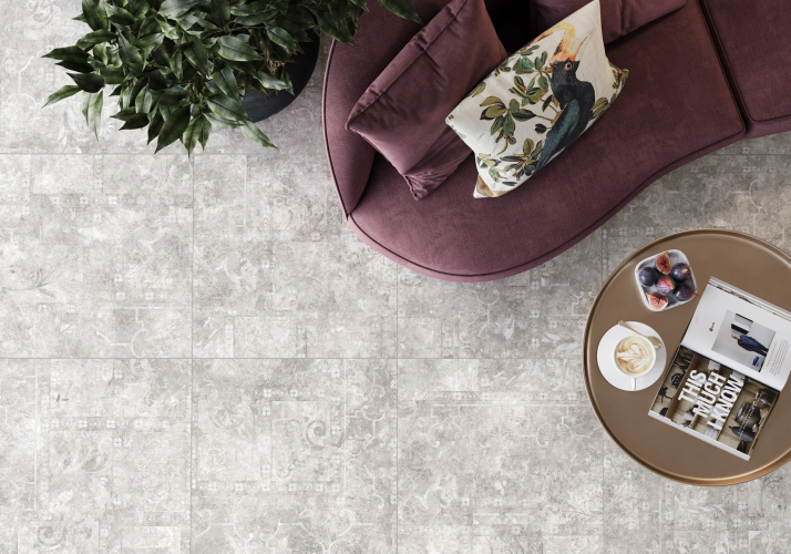 Керамогранит Alma Ceramica GFU60120BTP17R Beton Pro матовый граниль 60x120 