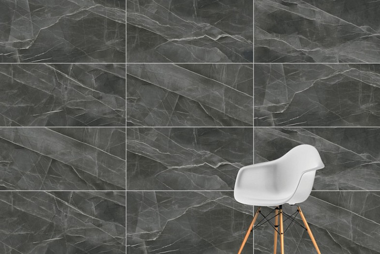 Керамогранит Vitra K951845LPR CityMarble Калакатта Блэк 60x120