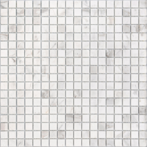 Мозаика LeeDo Ceramica Dolomiti bianco POL (15x15x4) 305х305, полированная глянцевая