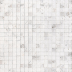 Мозаика LeeDo Ceramica Dolomiti bianco POL (15x15x4) 305х305, полированная глянцевая