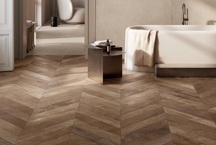 Керамогранит Ragno Marazzi RDLP Nodis Chevron Rovere Matt 11x54