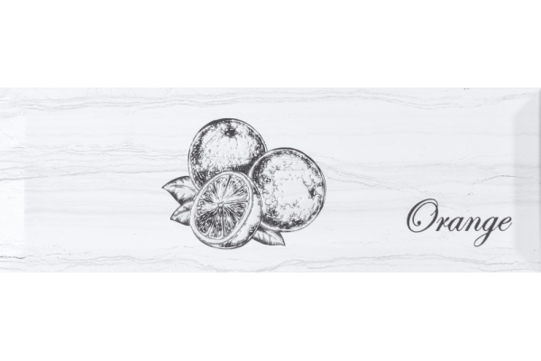 Керамическая плитка Monopole Декор Antique Gris Laguna Orange 10x30