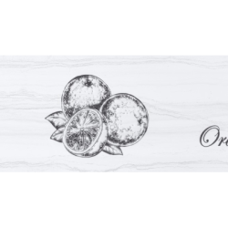 Керамическая плитка Monopole Декор Antique Gris Laguna Orange 10x30
