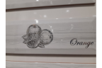 Керамическая плитка Monopole Декор Antique Gris Laguna Orange 10x30