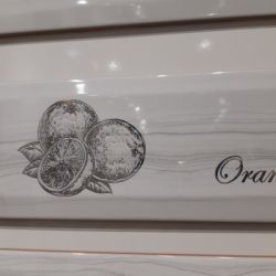 Керамическая плитка Monopole Декор Antique Gris Laguna Orange 10x30