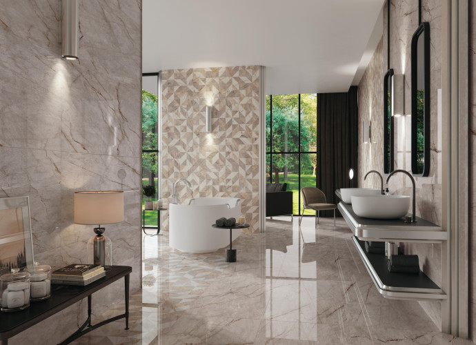 Керамогранит Atlas Concorde Russia 610015000603 Empire Silver Root Lapp 80x160