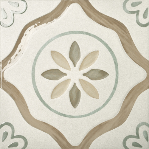 Керамогранит Motto Вельвет Taupe Decor 2 20x20 арт. N100192
