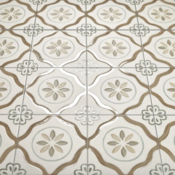 Керамогранит Motto Вельвет Taupe Decor 2 20x20 арт. N100192