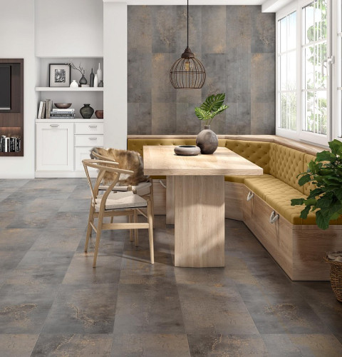 Кварц-виниловый ламинат SPC CronaFloor Stone Ормигон BD-1417-01