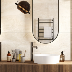 Керамогранит Laparet LP6060G0101R Polaris Beige бежевый матовый карвинг 59,5х59,5