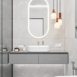 Керамогранит Laparet х9999311442 Onyx Lux Silver серый полированный матированный 60х120