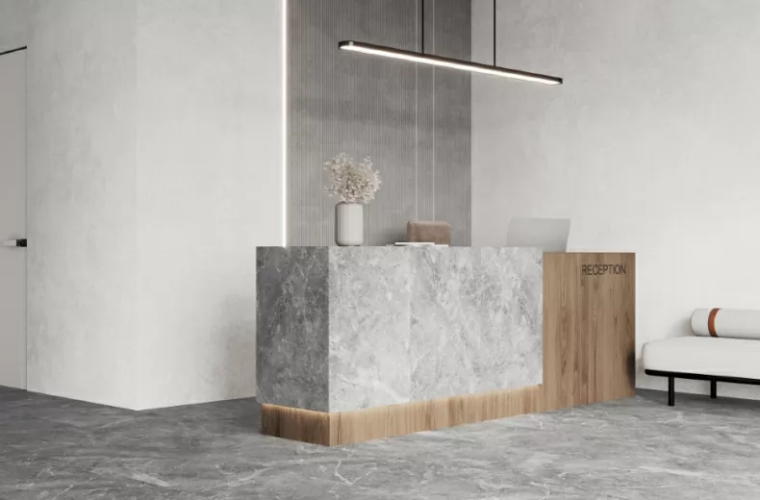 Керамогранит Laparet х9999309287 Rocky Grey PRO серый матовый R10GR STR CB 60х120