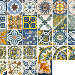 Керамогранитa Sant Agostino Vita Sole Mix Luc 20x20