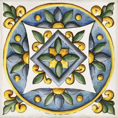 Керамогранитa Sant Agostino Vita Sole Mix Luc 20x20