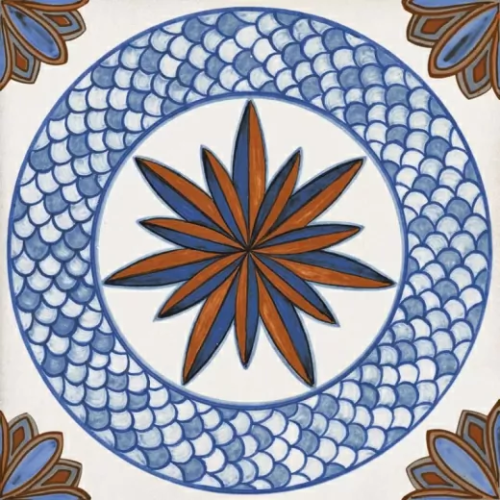 Керамогранитa Sant Agostino Vita Sole Mix Luc 20x20