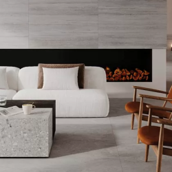 Керамогранит Vitra K948096R StoneSystem Боргония Линейный Серый Матовый 60x120