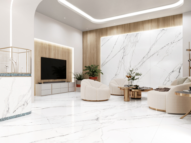 Керамогранит NT Ceramic NTT3506L Calacatta Light 120x270