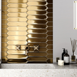 Плитка Equipe Lanse 27491 Gold 5x25