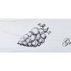 Керамическая плитка Monopole Декор Antique Gris Fruit Laguna Grape 10x30