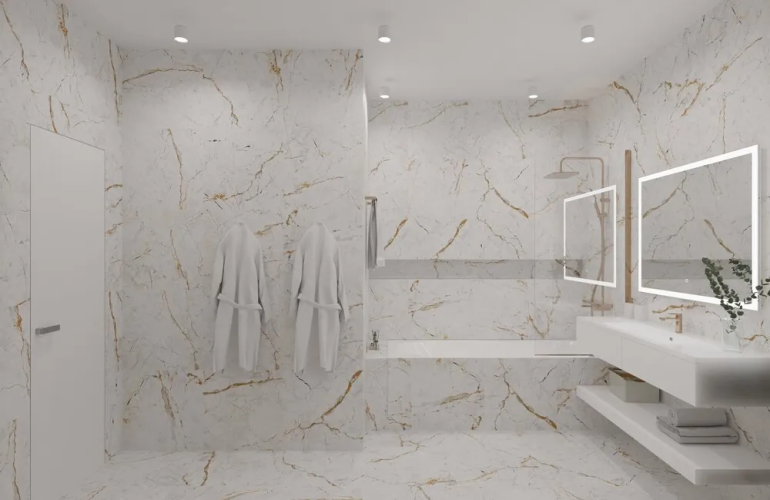 Керамогранит Duna RP-238672 Magnum White Carving Матовый 60x60