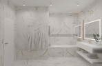 Керамогранит Duna RP-238672 Magnum White Carving Матовый 60x60