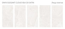 Керамогранит Staro LunaRossa Onyx Elegant Cloud Satin 60x120