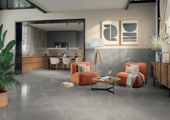 Керамогранит Atlas Concorde Russia 600010002407 Forte dei Marmi Elegant Grey Matt Rett 120x120