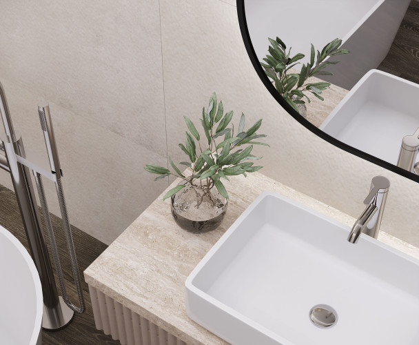 Керамогранит Laparet Charon Cream Cтруктурный Карвинг 60x120