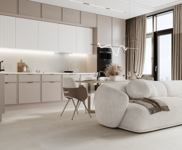 Керамогранит Ceradim SG602520R Эволюшн Бланко матовый 59,50x59,50