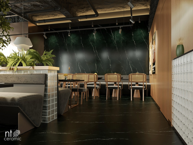 Керамогранит NT Ceramic NTT3504L Nero Marquina 120x270