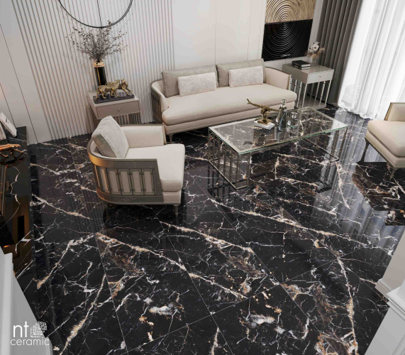 Керамогранит NT Ceramic NTT99529P Black Lamos High Gloss 60x120