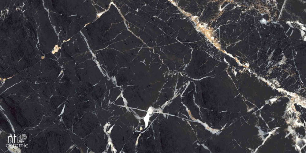 Керамогранит NT Ceramic NTT99529P Black Lamos High Gloss 60x120