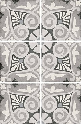 Плитка Equipe Art Nouveau 24418 Opera Grey 20x20