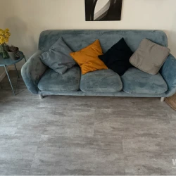 Кварцвиниловая плитка Vinilam CERAMO VINILAM Glue Цемент Светлый 71614