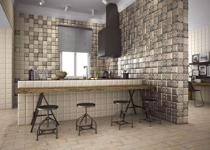 Керамическая плитка Mainzu HD Effects PT02355 Decor Nilo Brown 15x15