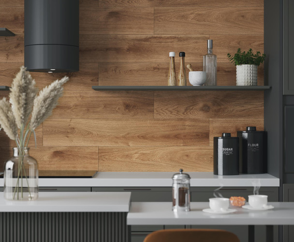 Керамогранит Laparet Latina Brown х9999292982 коричневый структурный 20x120