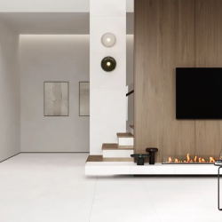 Керамогранит Laparet х9999309520 Materica White белый матовый карвинг 80х160