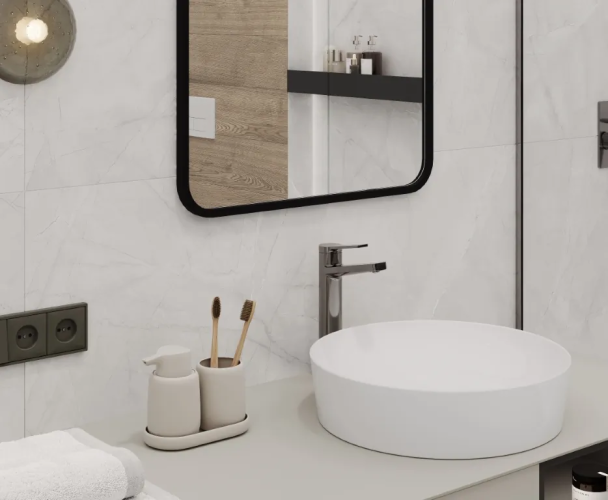 Керамогранит Laparet LP6060G0041R Timeless Grafite графит матовый карвинг 59,5х59,5