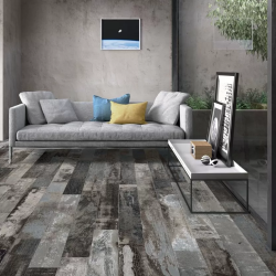 Керамогранитa Sant Agostino Colorart Carbon 15x120