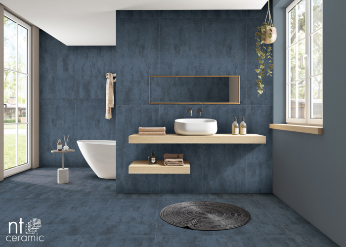 Керамогранит NT Ceramic NTT99608M Metallic Azul 60x120