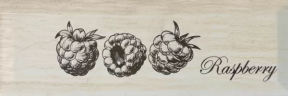 Керамическая плитка Monopole Декор Antique Gris Fruit Creta Raspberry 10x30