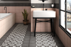 Керамогранит Equipe Art Nouveau 24416 Padua Black 20x20