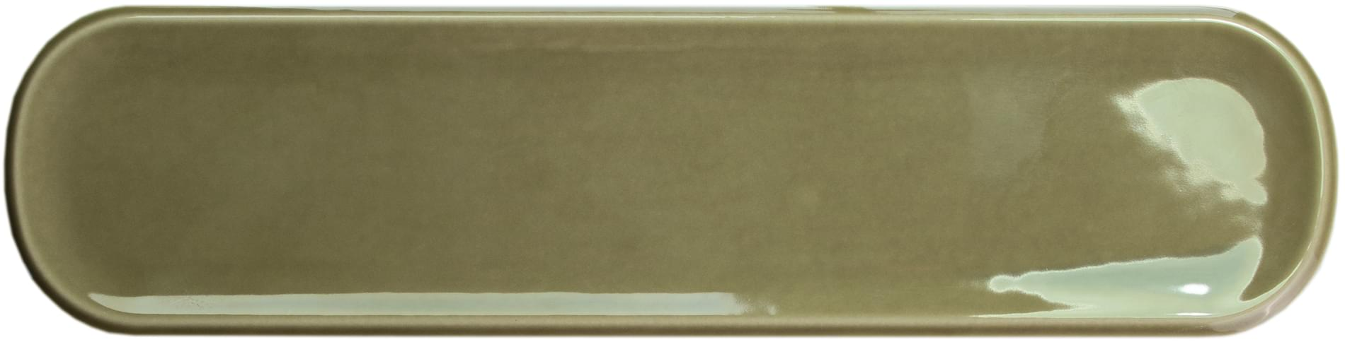Керамическая плитка Wow 129089 Aquarelle O Olive 7.5x30