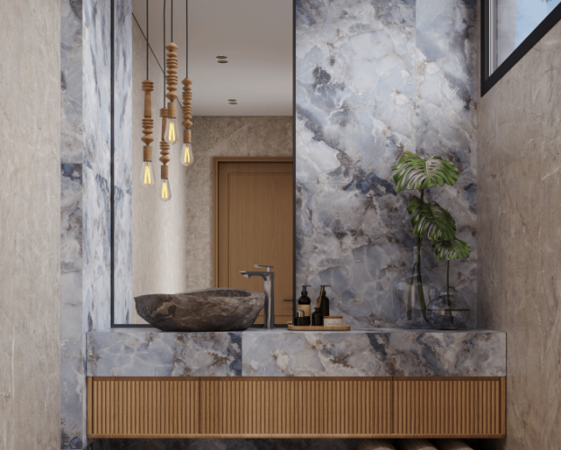 Керамогранит NT Ceramic NTTVL99819P Axion Nebula Onyx Glossy 60x120