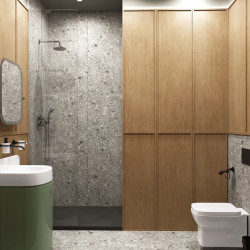 Керамогранит Idalgo Gerda Dark Grey / Герда Темно-серый MR 60x120